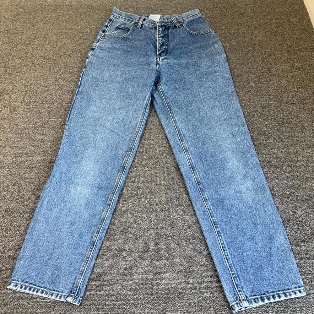 VTG Cottage Essentials By Northern Reflections Ankle Jeans Womens 5/6 Blue Denim